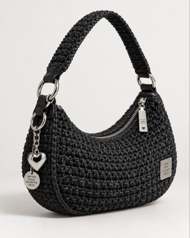 Crochet Short fashion bag