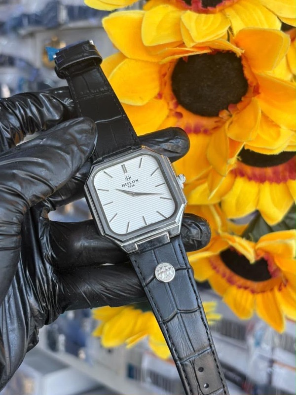 *HISLON WATCH* _LEATHER STRAP_  *