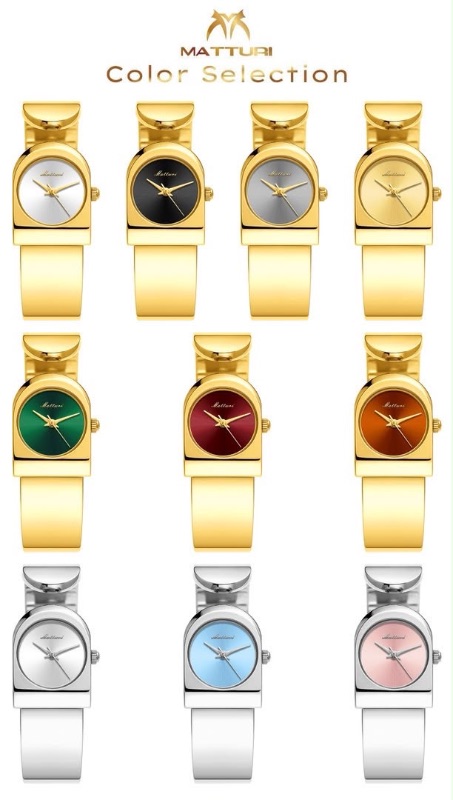 Matturi bangle watch Luxury curve watch